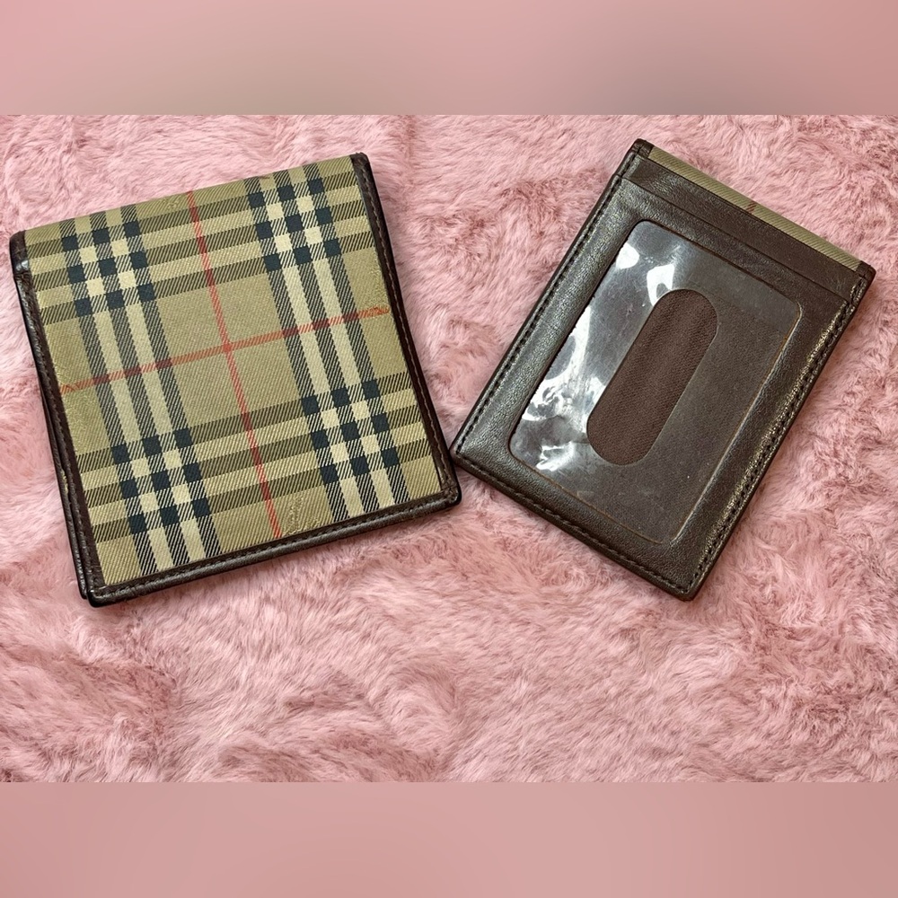 Burberry Men’s wallet and card holder - Bundle deal - Picture 2 of 11